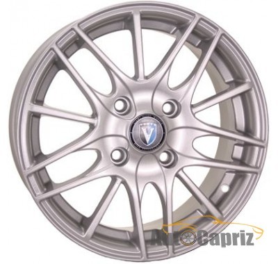 Диски TechLine TL 1506V S R15 W6.0 PCD4x100 ET45 DIA60.1  